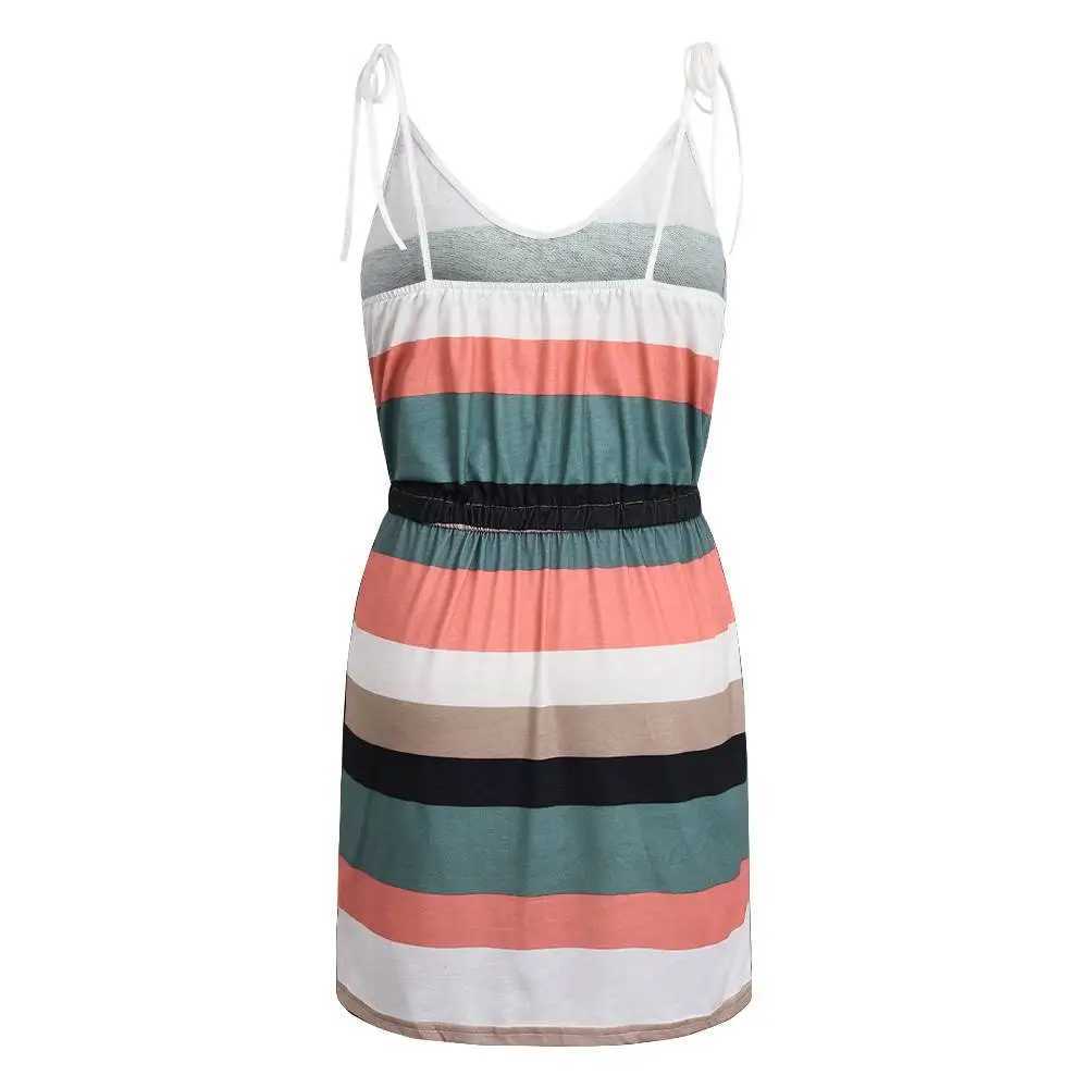 Dress for Girls 2024Summer Short Dresses for Women Clothing Sexy Camisole Midi Skirt Casual Ele Fe Beach Vintage RobeXJ2500207