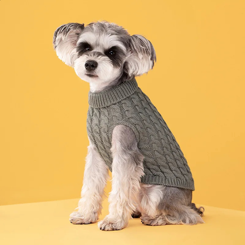 Warm Dog Clothes Knitted Clothes for Dogs Chihuahua Sweater for Small Dogs Winter Clothes for Sphinx Cat Dog Sweater for York 250206