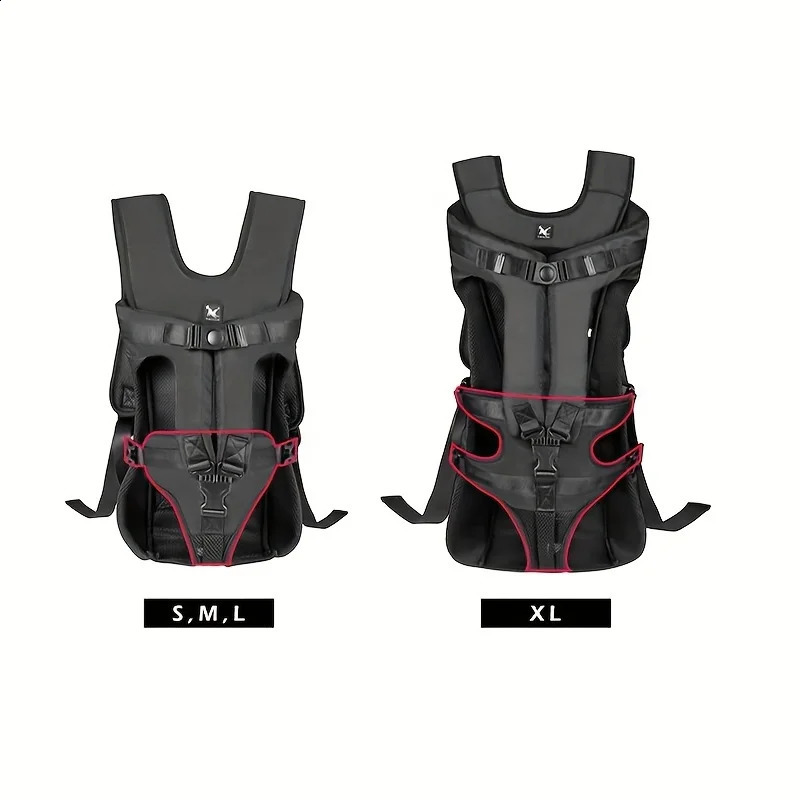 Pet Front Dog Carrier Backpacks Adjustable Hands Free Dog Backpack Carrier For Medium Small Dogs 250206
