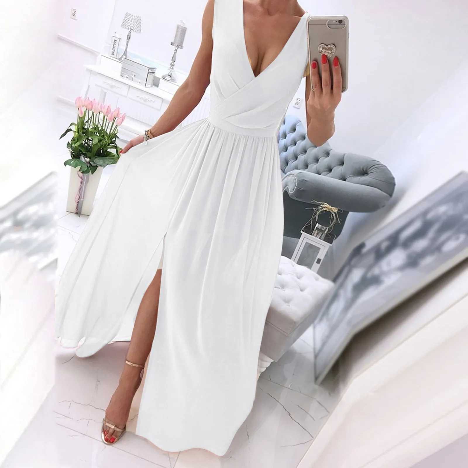Women Evening Dress Formal Long Summer Fe Knitted Home Sexy Prom Vintage Luxury Soft Holiday Ele Party Dress For LadiesXJ2500207