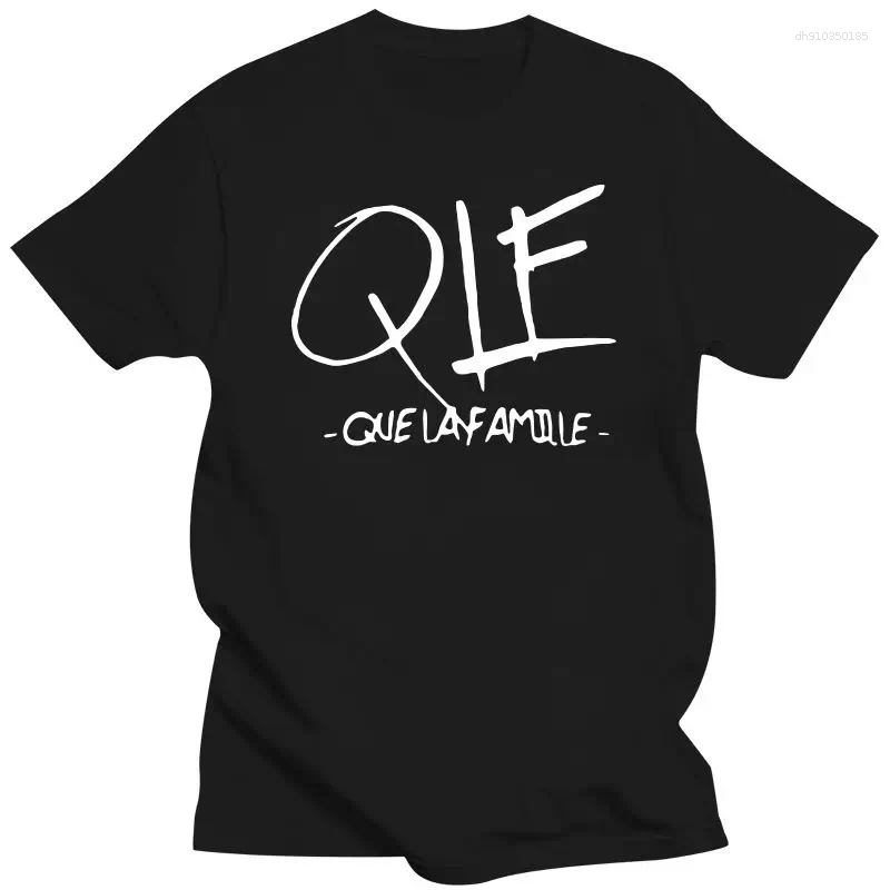 Men's T Shirts Boy And Girl TShirt Personnalise Chanteur Qlf Que La Famille Chanson Musique N007 Summer Short-sleev Tee Ropa Hombre