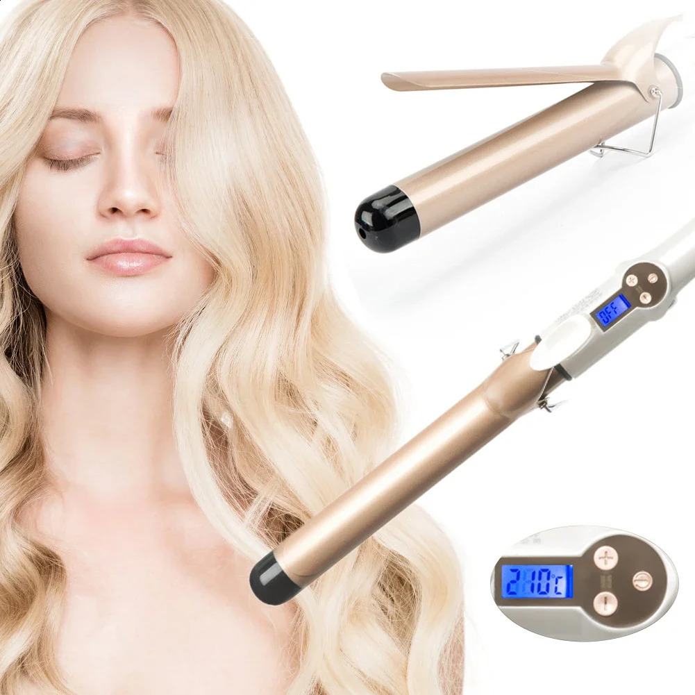 Hair Styler Hair Curlers Rollers Curling Iron LED Ceramic Tourmaline Hair Curler Multi-function Styling Tools 250206
