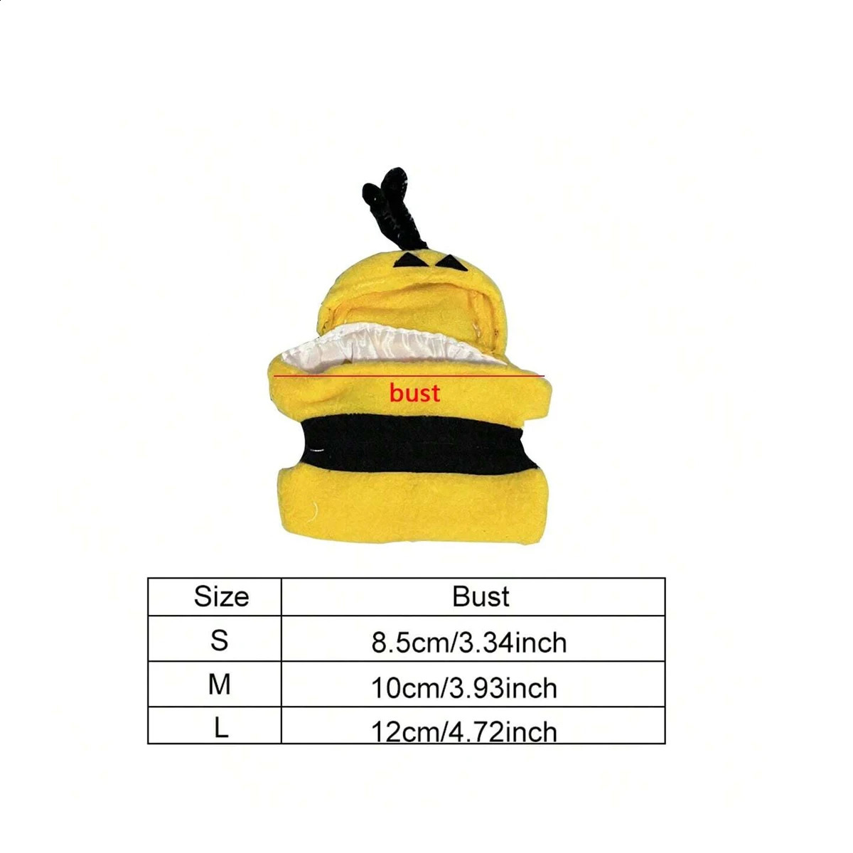 1pc-Bird Clothes Parrot Bee Costume Pet Small Animals Clothes Bee Shaped Hoodie Soft Skin Friendly Pet Bird Suit For Parrots 250206