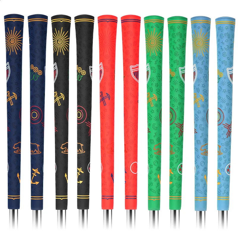 Universal Golf Club Grips for Men and Women dopamine Colorful Golf Irons and Woods Grip High Quality 9Pcs 250121