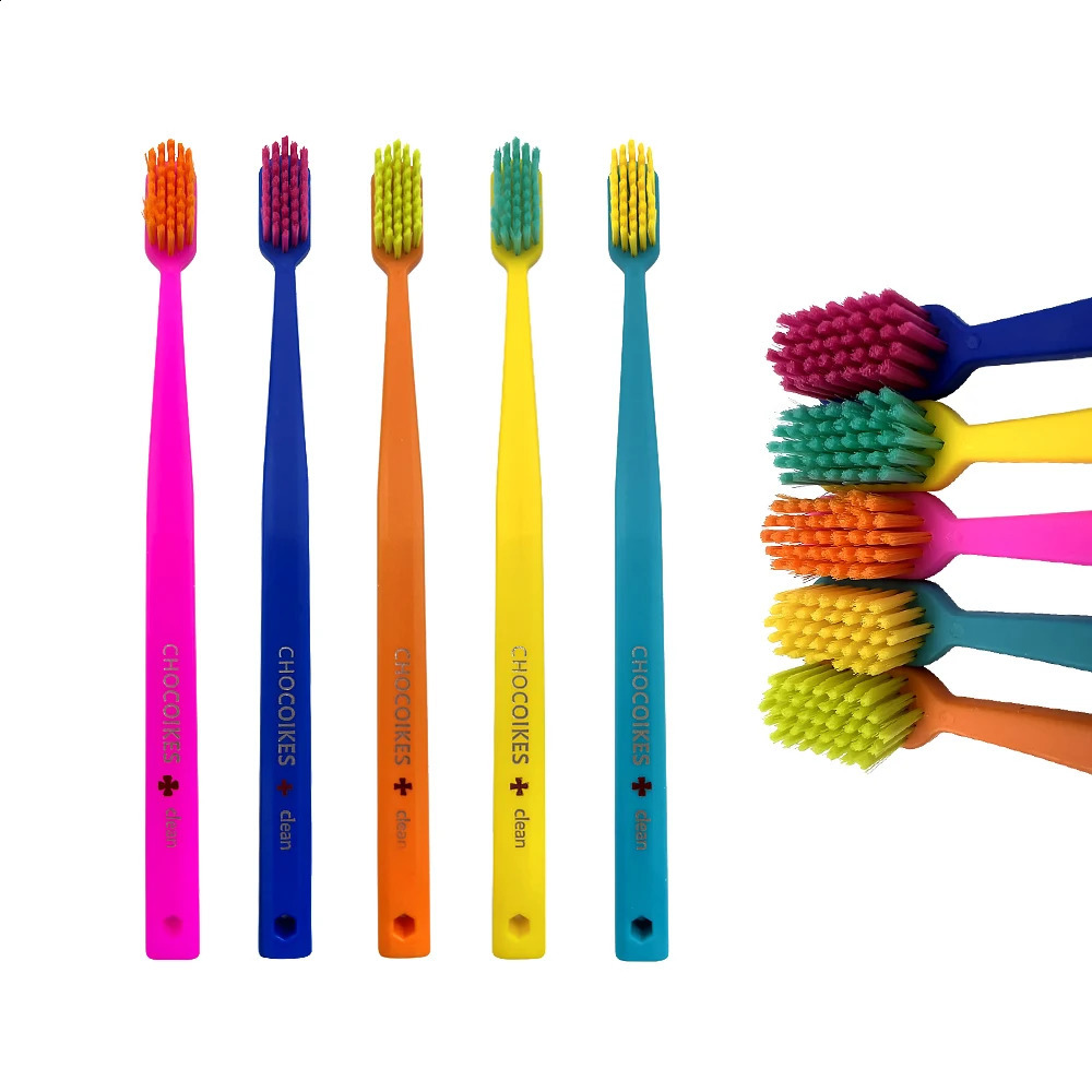 10pcs Soft Toothbrush Men Women Adult Household Tooth Brush Portable Orthodontic Teeth Brush Oral Hygiene Tools Teeth Whitening 250206