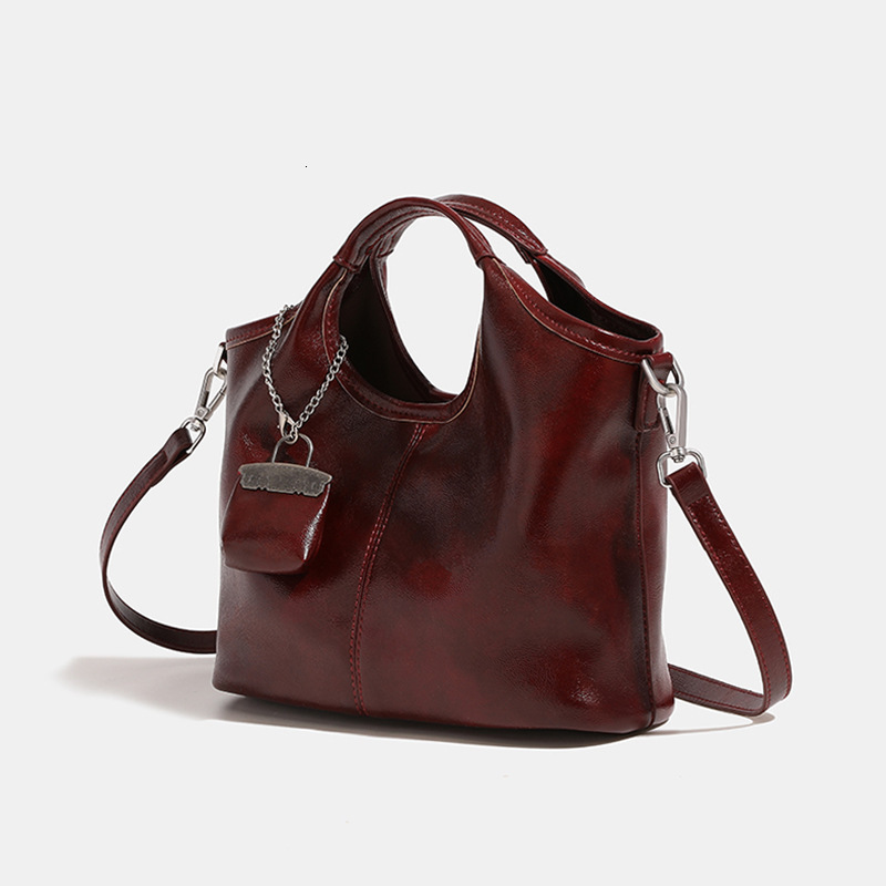Bag New 2024 Versatile Commuting High-End Large Capacity Tote Simple Single Shoulder Crossbody Bag, Handbag For Women