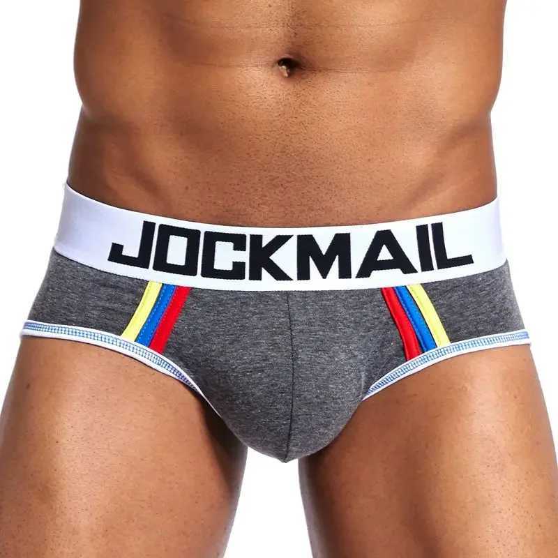 Cotton Men Underwear Boxer Brief Sexy Gay Penis Pouch Push Up Calzoncillos Hombre Slip Cueca Gay Underwear Male PantiesXJ250207
