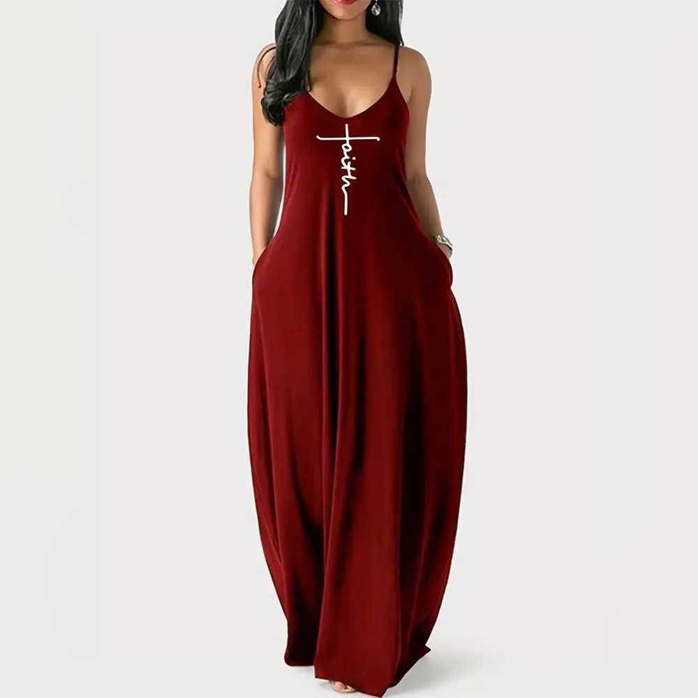 New Style Suspender Dress Colorful Gradient V-Neck Sveless Vest Maxi Dress Fashionable Backless Long Dress Summer For WomenXJ2500207