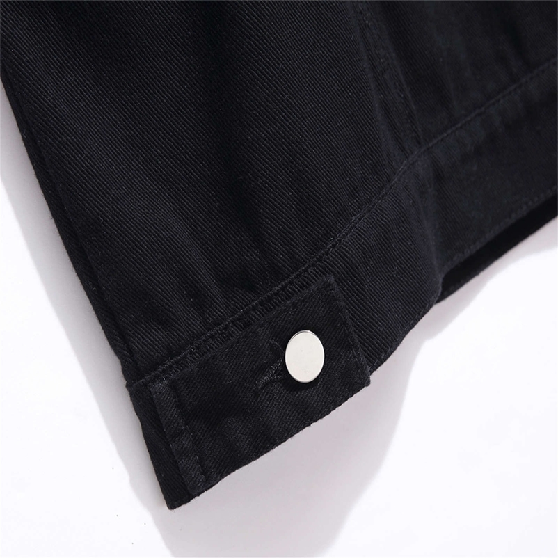 Denim Vest Men Lapel Sleeveless Slim Fit Jacket Retro Ripped Casual Jean Vest For Mens Soild Lightweight 250206