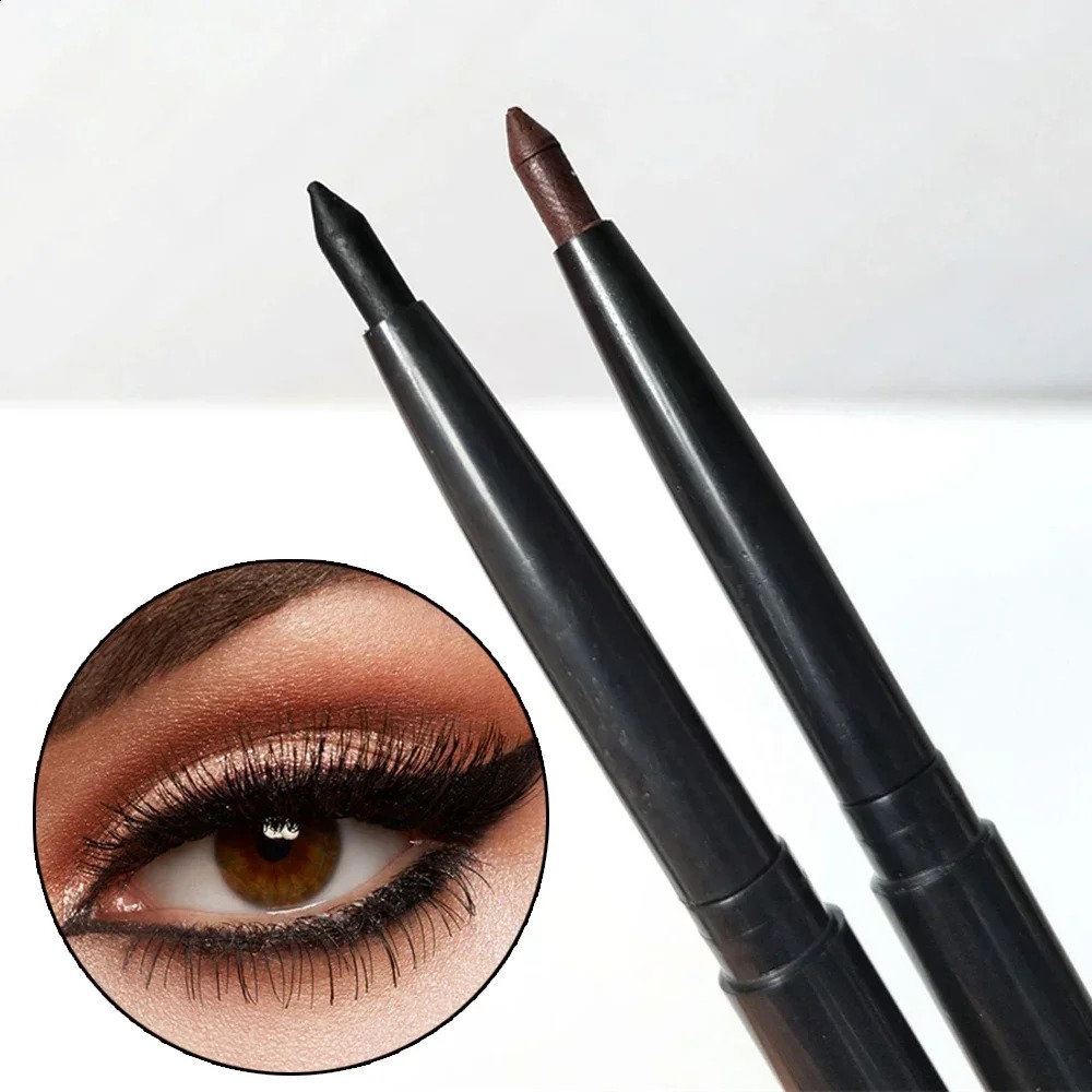 3Pcs Waterproof Sweat-Proof Black Eyeliner Pencil Combined Lasting Smudge-Proof Bold Eye Makeup Easy Glide Formula for Perfe 250206