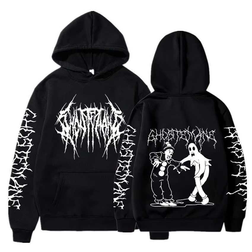 Ghostemane Hoodies Men Women Fashion Hoodies Kids Hip Hop Hoodies Sweatshirts Mens Clothing Rapper Sweats Gothic Coats Boy W250207