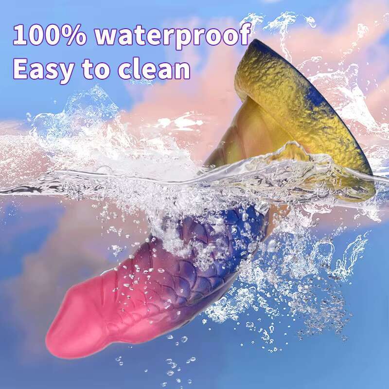 Huge Animal Silicone Realistic Dildo With Strong Suction Cup Monster Anal Plug Sex Toy For Women Adult 18