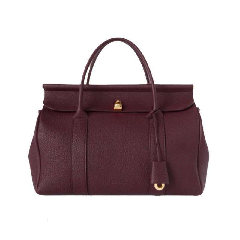 High Fixed Capacity Commuter Crossbody, High-End Feel, Grain Leather Travel Bag, Crossbody Tote Bags