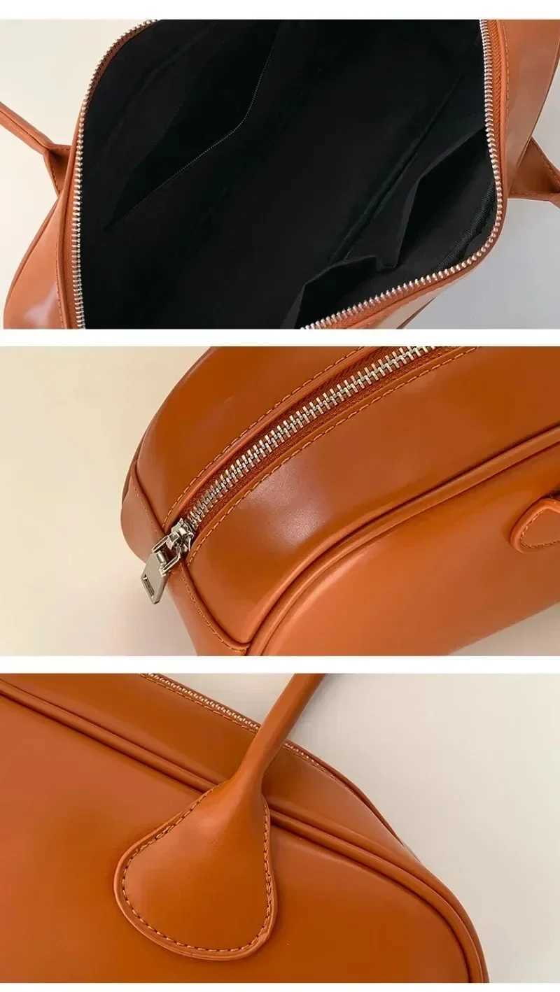 High-capacity Shoder Bags for Wen New Off Lady PU Underarm Bag Fi Solid Popar Tote Bag Classic Bags Bag Z250515