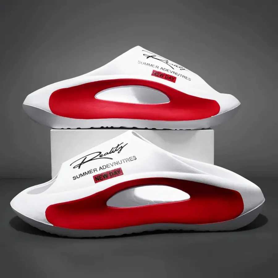 Mens and womens slippers Fi n-slip couple slippers EVA 2 color 36-45XJ250207