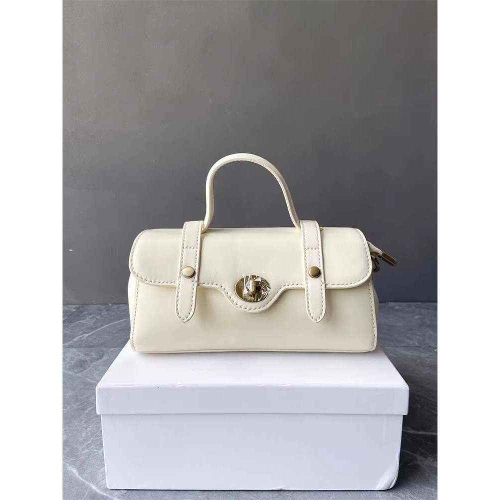 Cowskin Genuine Leather Messenger Women Small Tote Handbag Hasp Vintage Single Shoulder Bag Office Ladies Crossbody Bags