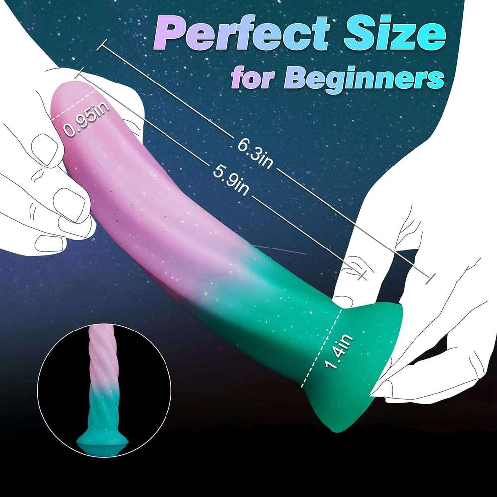 Small Silicone sy Beginner Slim for Prostate G-spot Pink Soft Thin Dildo Anal Plug Sex Toy