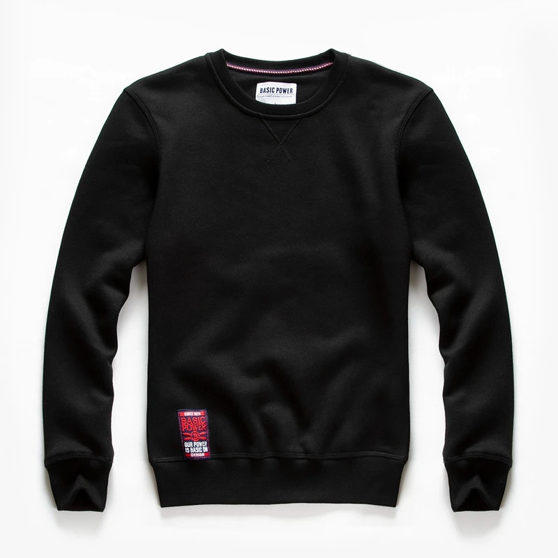 Autumn Fashion Mens Hoodies Solid Casual Oneck Sweatshirt Class Style Male Trend Long Sleeve Men Streetwear 20931 250207