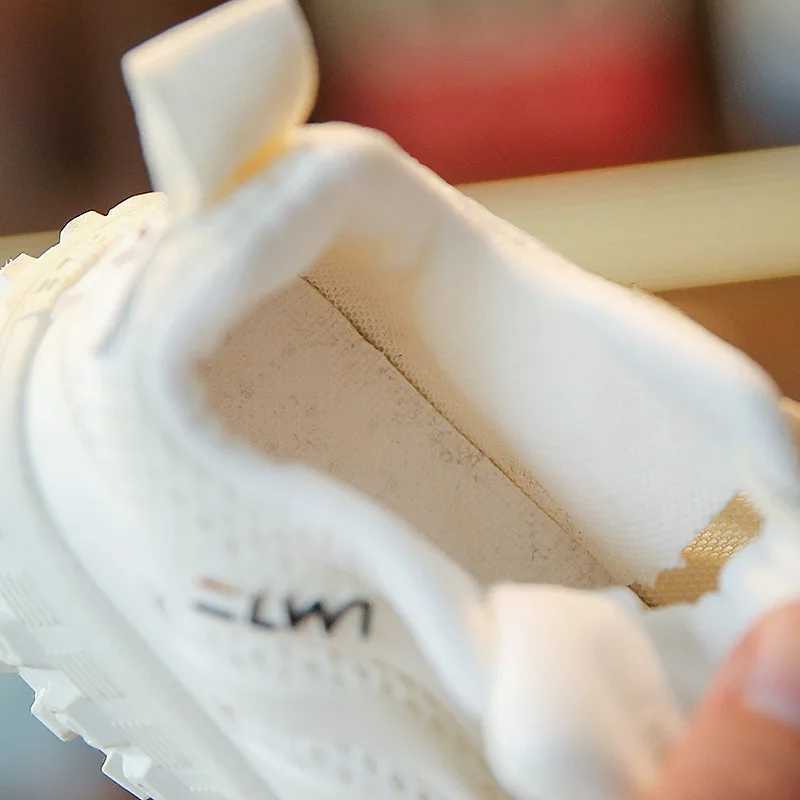 Kid Shoes Girls Casual Sneakers Fashion Breathable Sports Shoes for Children Outdoor Reflective Light Running Shoes Boy Shoes W250207
