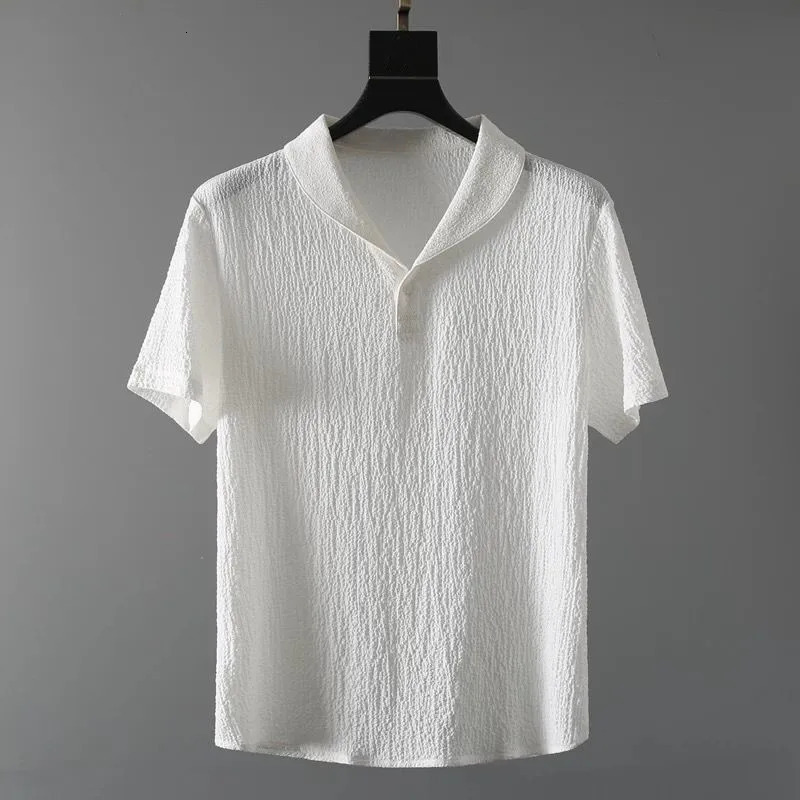 Shirt trousers2024 summer men fashion classic shirt mens business casual shirts A set of clothes size M4XL 250207