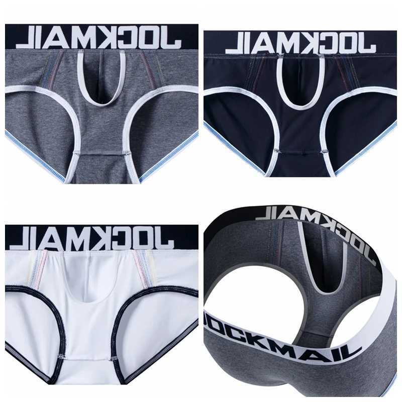 Cotton Men Underwear Boxer Brief Sexy Gay Penis Pouch Push Up Calzoncillos Hombre Slip Cueca Gay Underwear Male PantiesXJ250207