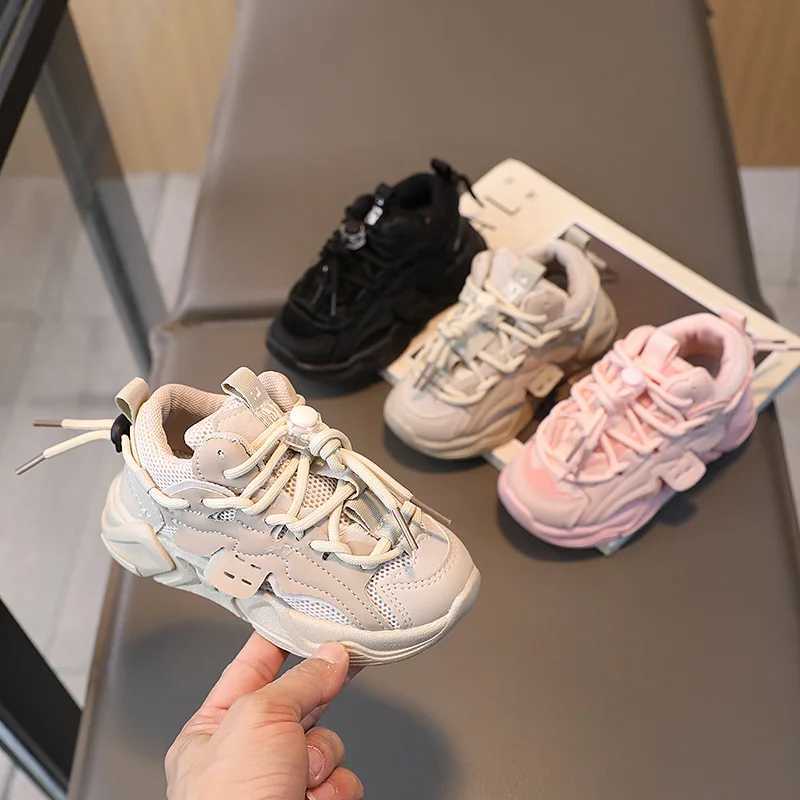 Childrens lightweight sports shoes anti slip student tennis shoes childrens walking shoes boys and girls casual sports shoesXJ250318