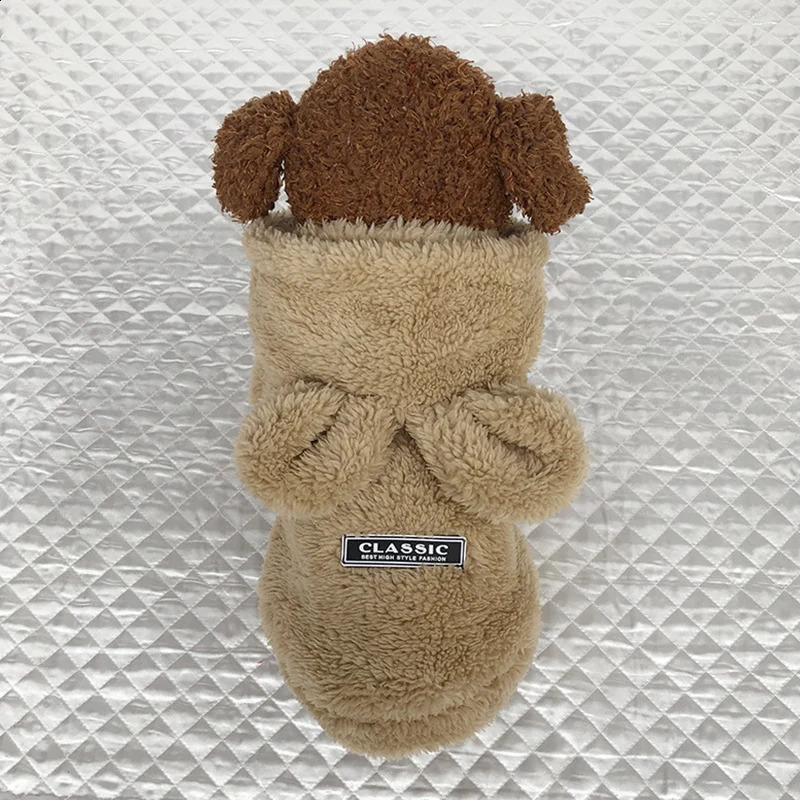 Fleece Dog Hoodie Winter Pet Dog Clothes for Dogs Coat Jacket Soft Ropa Perro French Bulldog Clothing for Dogs Pets Clothing Pug 250206