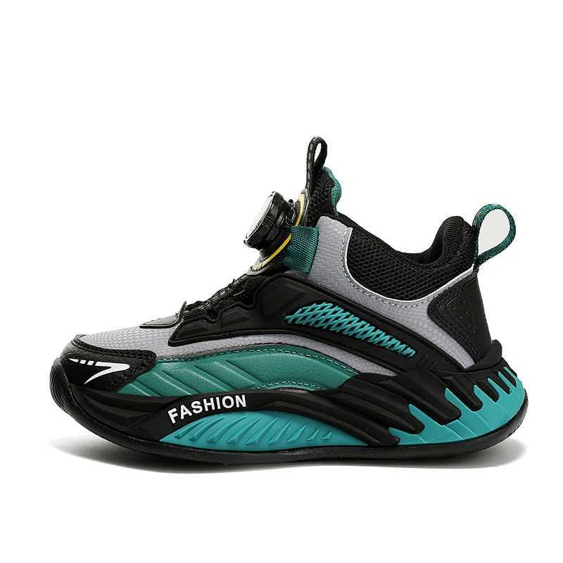 Autumn Children Shoes Boys Sneaker Breathable Non-slip High Top Sneaker Comfort School Tennis Sports Shoes for BoyXJ250207