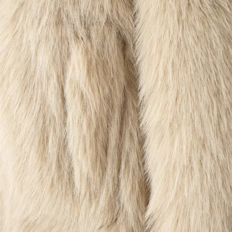 TRAF Women Double Sided Long Overcoat Fashion Autumn Sleeve Coat With Pocket Decoration Casual Female 250109Z