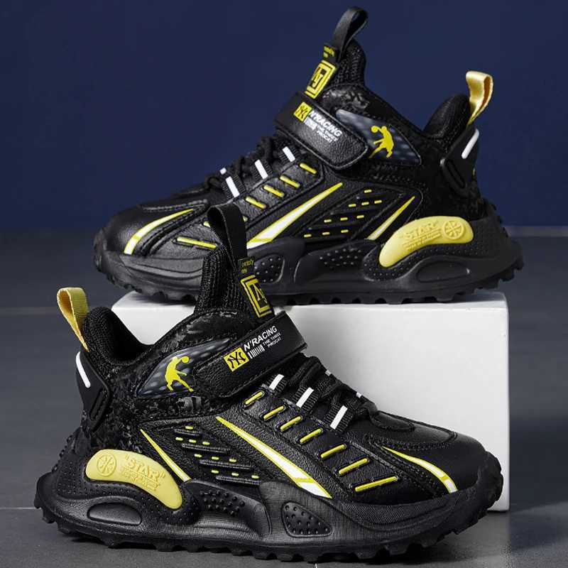 Childrens Walking Shoes Lightweight Comfortable Waterproof Running Shoes Anti Slip Soft Outdoor Sports Sneakers for Kids W250207