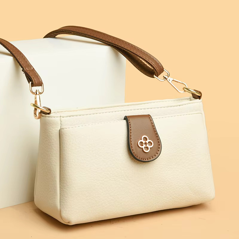 New Popular Retro Gentle Temperament Bag Fall Shoulder Handhelds Fashion Casual Yankee Underarm Small Square Bags