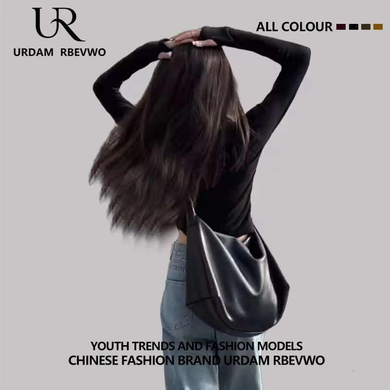 Women's Bags UR handbag for women new soft leather large capacity tote crossbody, high-end texture commuting single shoulder crossbody bag