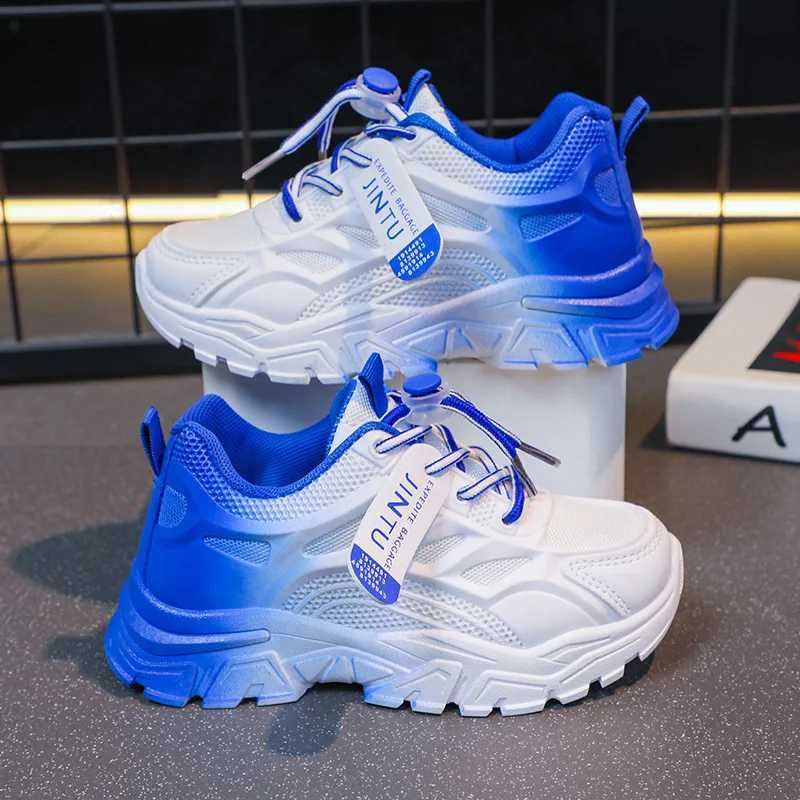 Childrens shoes casual sports shoes breathable mesh comfortable childrens sports shoes boys and girls outdoor non slip basketball running shoesXJ25031