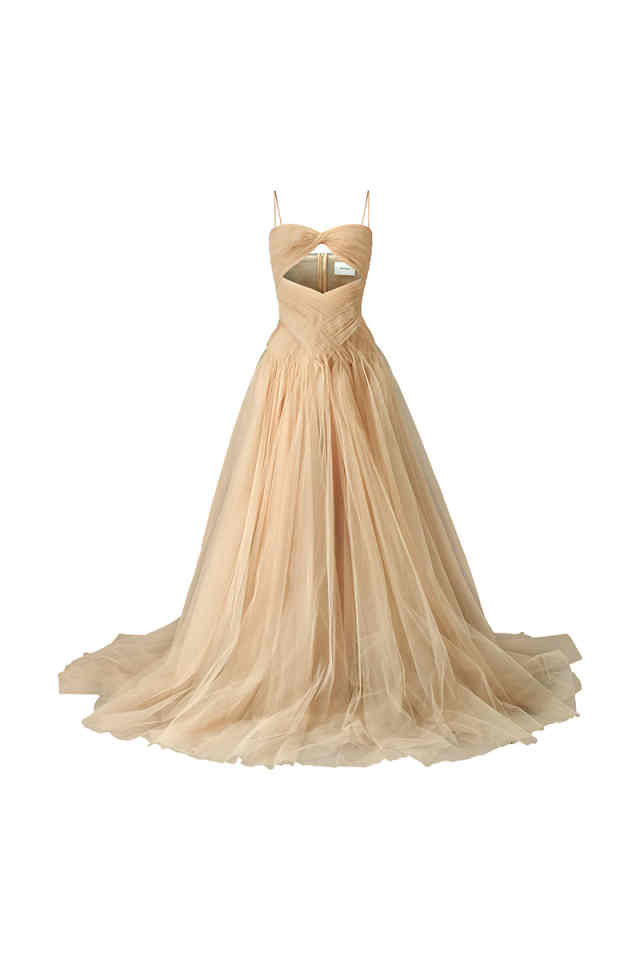 Graceful Prom A-Line Evening Dresses Spaghetti Strap Sleeveless Prom Tulle Luxury Party Dresses Floor-Length Vestido De Novia Formal Occasion Custom M