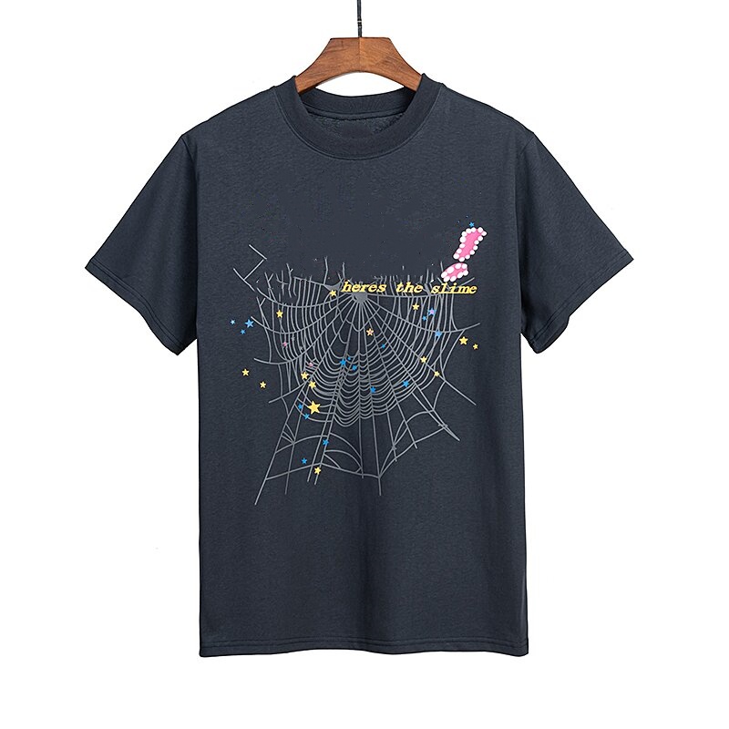European and American male and female high-end designers loose casual short sleeved high street T-shirts hip-hop trend