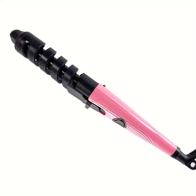 Portable Spiral scald Curling Iron Hair Curler Wand Electric Curling Iron Ladies Gift 250206