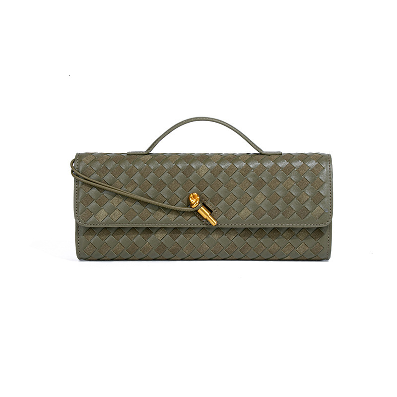 Bag Women's Advanced Sense New Frosted Pu Deerskin Single Shoulder Crossbody Portable Dinner Bag Organ Bag Clutch Bag