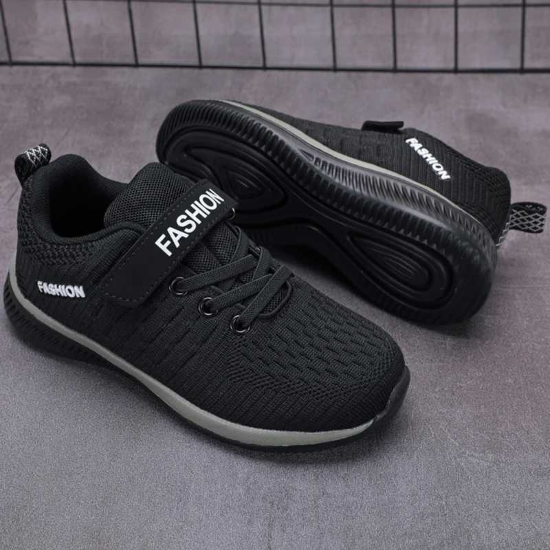 Childrens Sneakers Lightweight Mesh Outdoor Training Running Shoes New Breathable Fashionable Walking Shoes for Kids W250207
