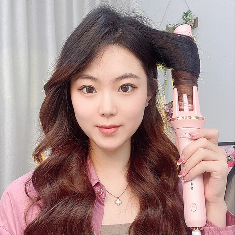 3 Temps Automatic Curling Iron Scald Professional Smart Hair Curler PortableFast Heating Curling Wand 250206