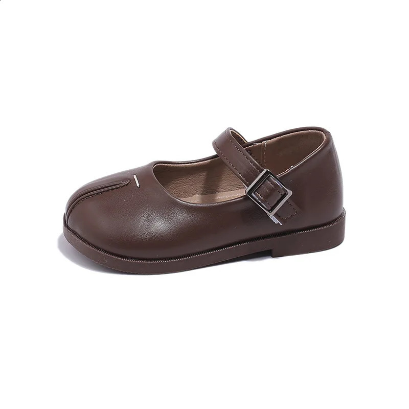 Girl Shoes Soft Sole Sheep Hoof Leather Shoes Antiskid Women Loafers Fashion School Girls Party Dresses Shoes 250206