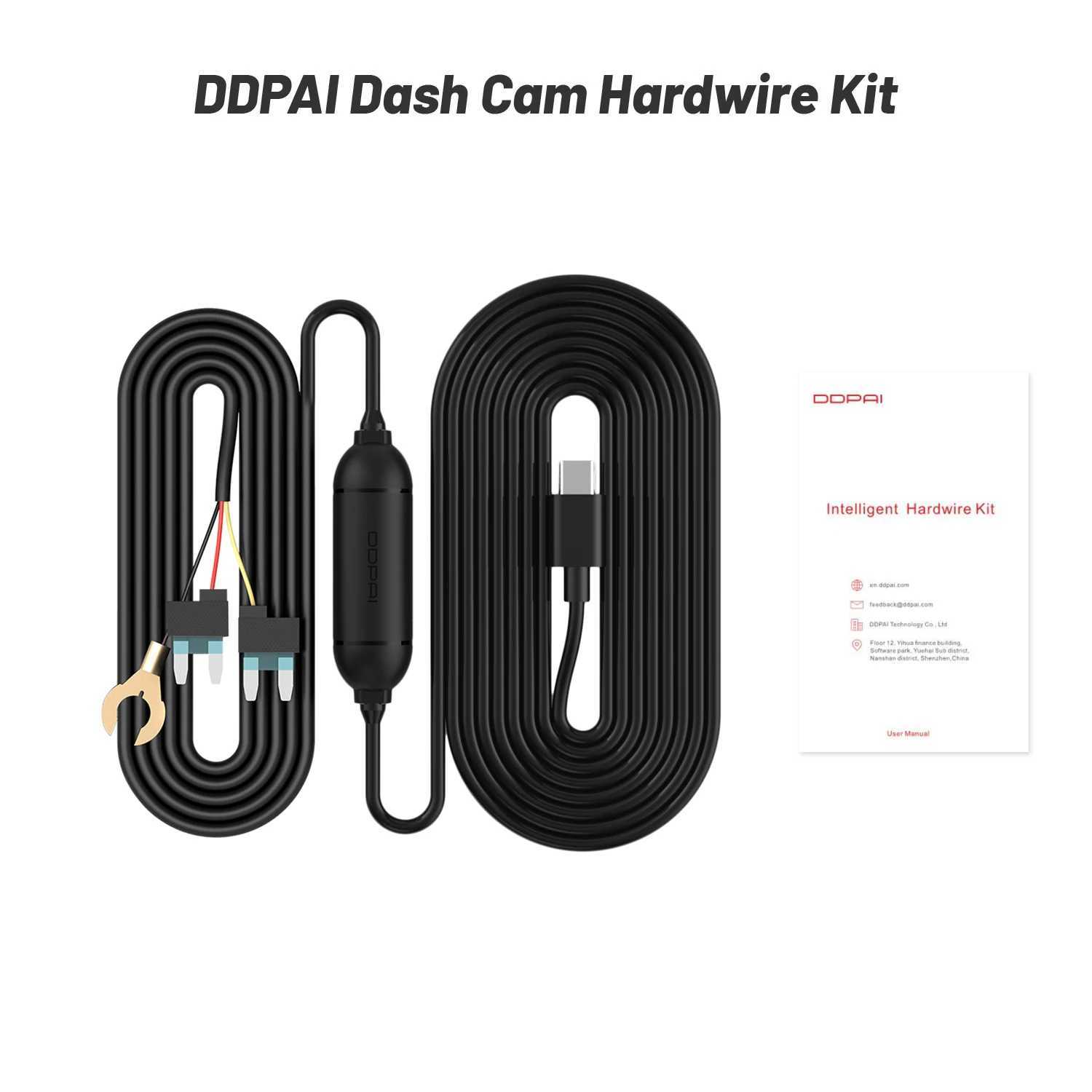 Car DVRs DDPAI Mini5 Z40 N3 Pro N1 Dual Z60 Car DVR Dash Cam Mirror Camera Charging Cable H250206