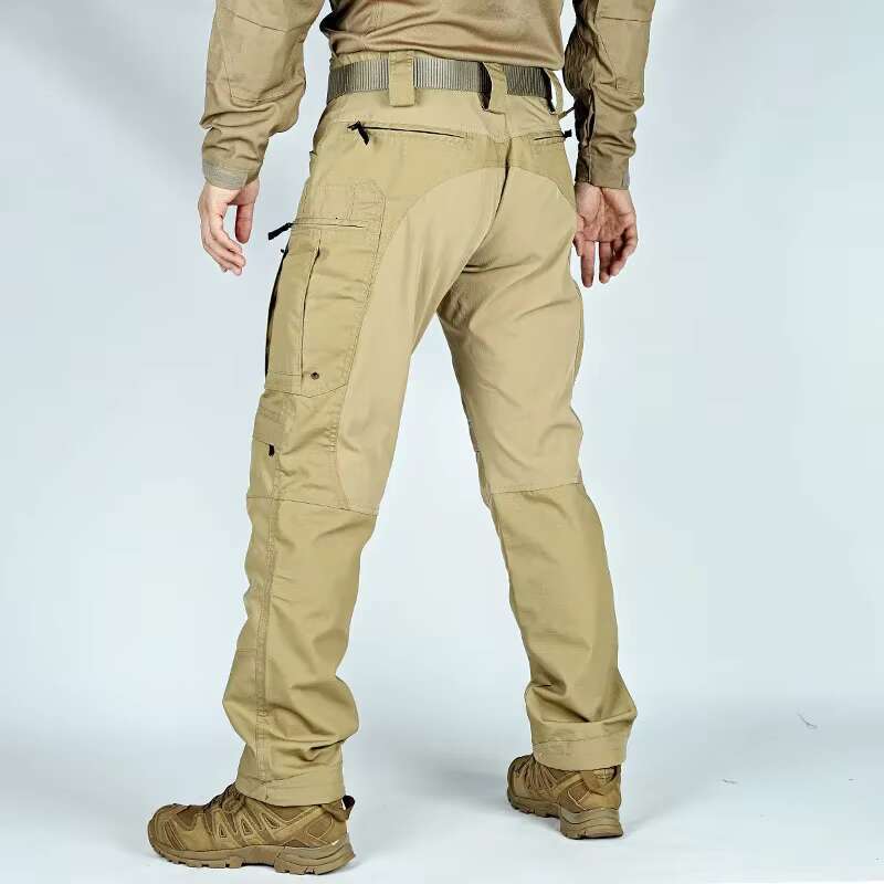 Multi Pockets Tactical Cargo Men's Spring Autumn Outdoor Military Work Trousers Workwear Field Training Combat Pants Male