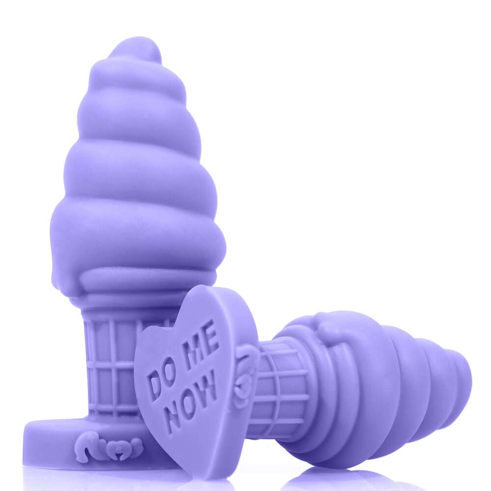 Ice Cream Shaped Asshole Plugs Fetish Stimulation Neutral Anal Sex Toys Adult Men Women