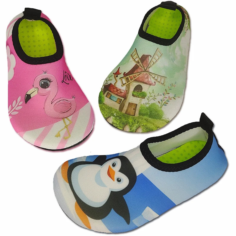 Childrens Beach Quick Drying Aqua Shoes Qianjiang Swimming Shoes Baby Toddler Shoes Indoor Floor Shoes Bathroom Shoes 20-33 250207