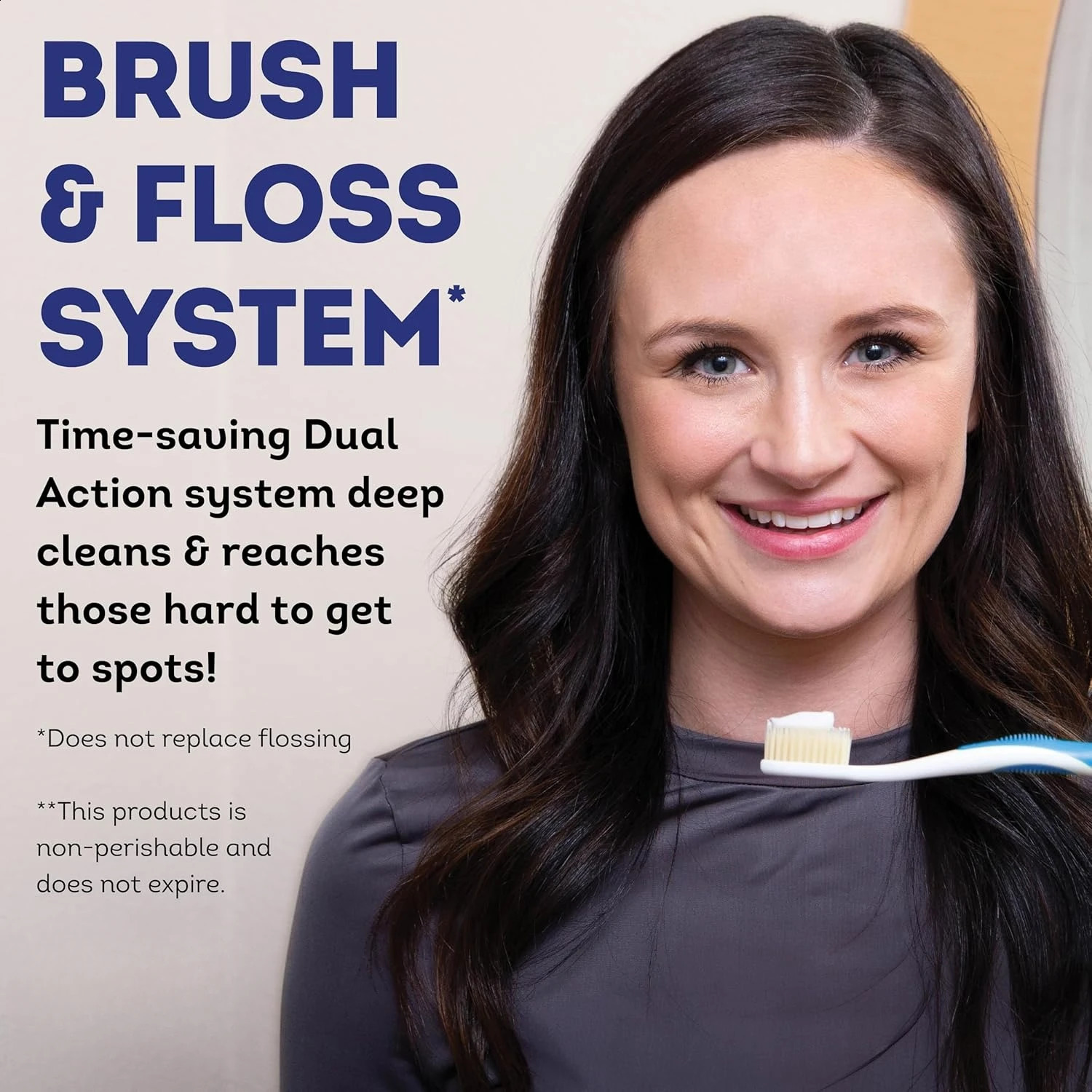 Oral Observer Special Soft floss toothbrush 2-pack adult manual soft toothbrush good for sensitive teeth and gums 250206