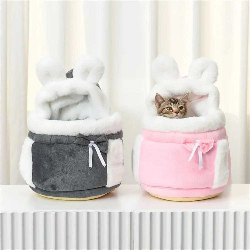 Outdoor Travel Chihuahua Puppy Dog Bacpack Winter Warm Pet Carrying Bags for Small Dogs Yorkshire Cat Nest mascotas Home 250206