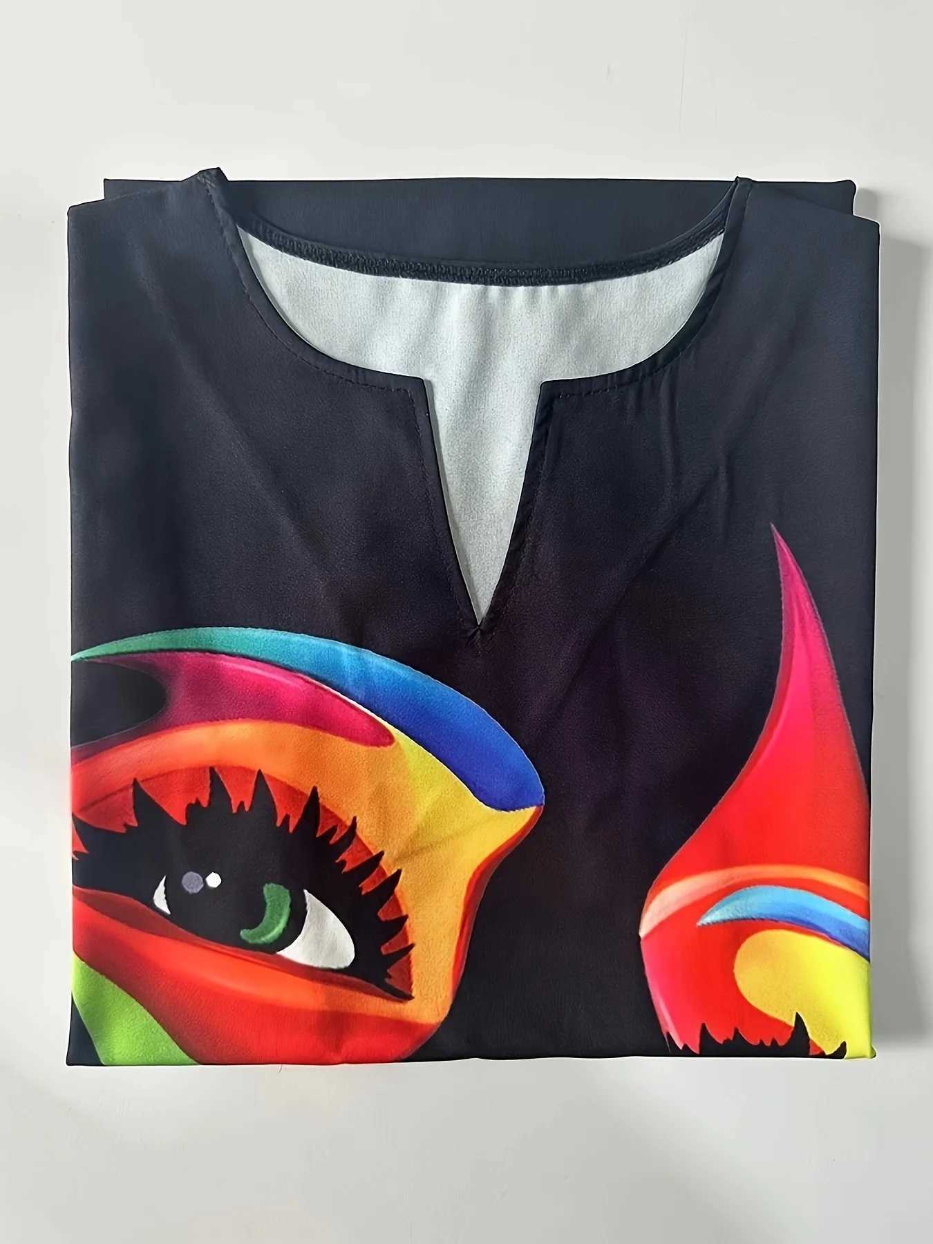 WomenS Fashion One-Piece Summer Casual Vest Print Dress Ele Sveless Evening Gown WomenS Plus-Size V-Neck Pocket DressXJ2500207
