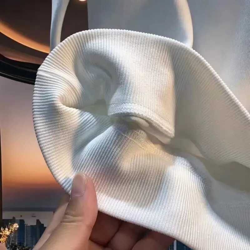 Paris Casual Fashion Mens O-Neck Hoodies High Grade Spring Autumn Warm Soft Long Sleeved T-shirts Male Home Outdoor Pullover W250530