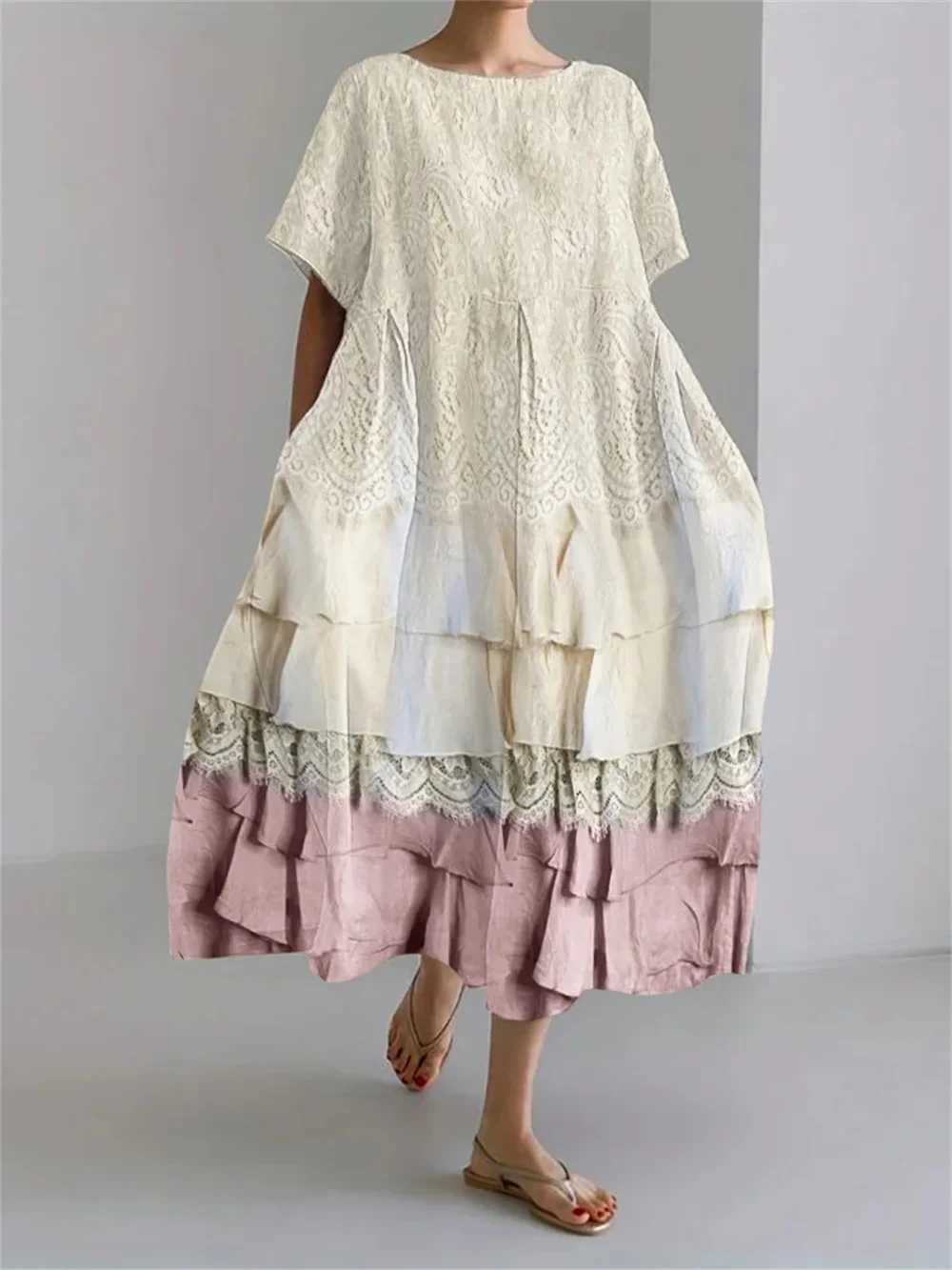 Classic And Simple Daily Travel Versatile Dress Loose Dress Cool And Fashionable Summer Casual Womens Dress Design PrintedXJ2500207