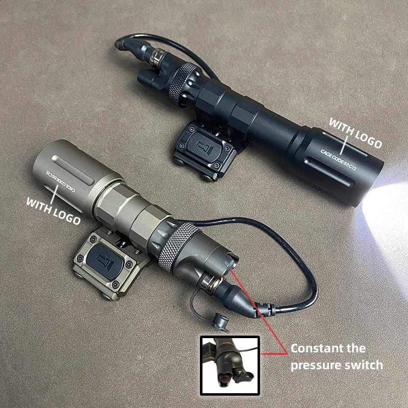 Sotac MOD PLH V2 Flashlight 1300lm Tactical Flashlight High Lumen With Pressure Remote Switch Spotlight UNT Button Mount 250121